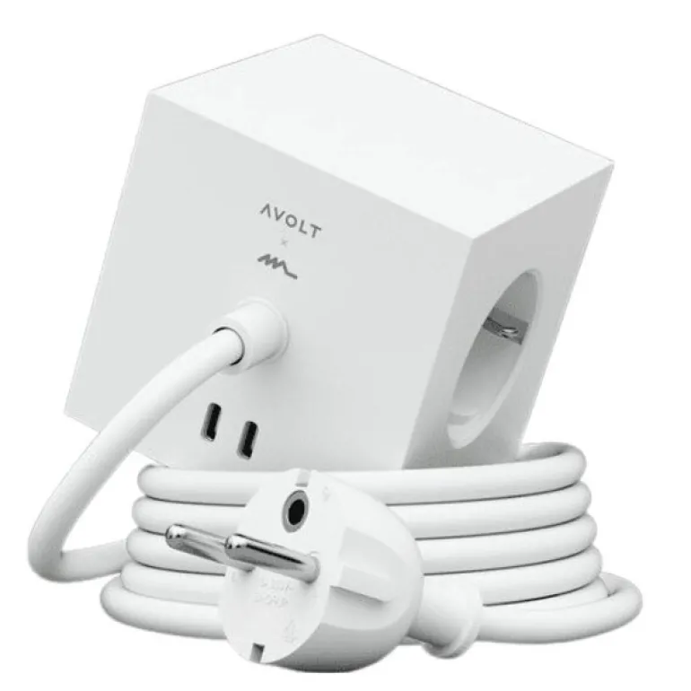 Square 1 USB-C kabel 1,8 m Opal White