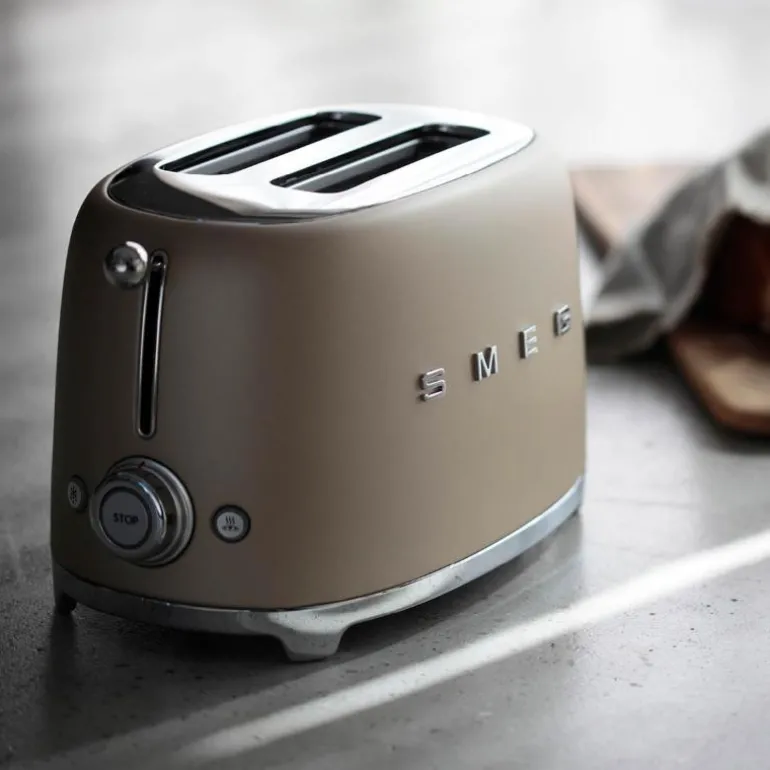 50's style brødrister 2 skiver TSF01 champagne
