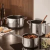 Stainless Steel gryte 2,2L keramisk Slip-Let® belegg