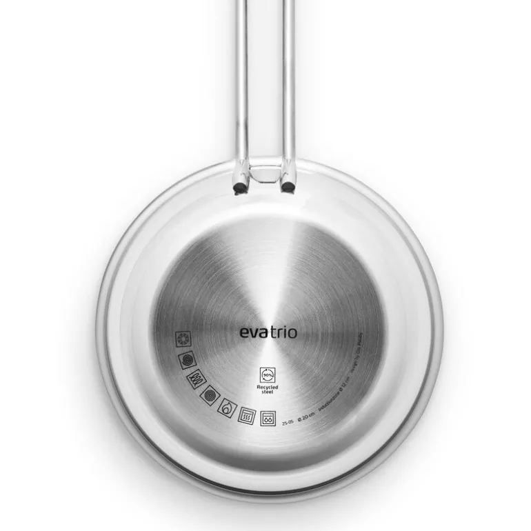 Stainless Steel stekepanne 20 cm