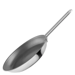 Stainless Steel stekepanne 24 cm titanium