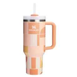 Stanley Quencher Tumbler 1,18 L apricot court geo