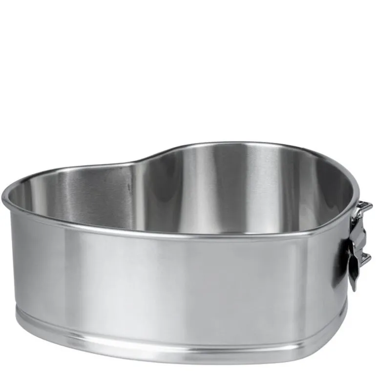 Steel Essentials springform 20x22 cm hjerte