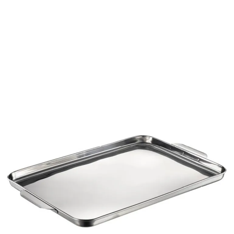 Steel Reflection serveringsbrett 39 x 25,5 cm stål