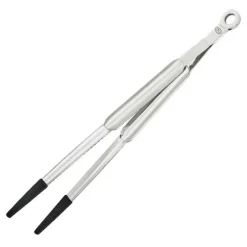 Stekepinsett 32 cm stål/svart
