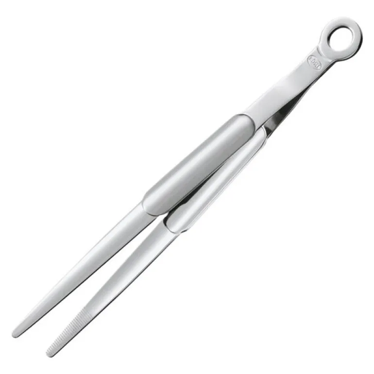 Stekepinsett stål 18 cm
