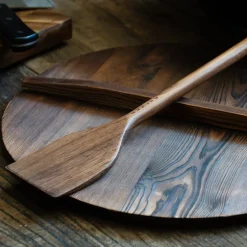 Stekespade 33,5 cm valnøtt