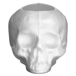 Still Life skull lyslykt 8,5 cm offwhite
