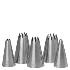 Stjernetyllsett 2-18 mm 5 deler