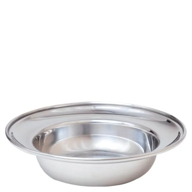 Stålbrett 16,3 cm polert