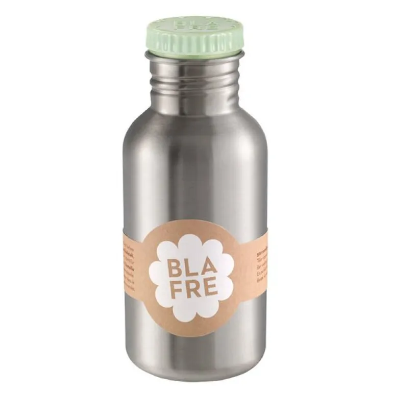 Stålflaske 500 ml lys grønn