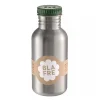 Stålflaske 500 ml mørkegrønn
