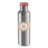 Stålflaske 750 ml rosa