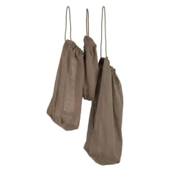 Stoffpose gjenbrukbar 3 stk clay