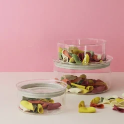 STORE-IT oppbevaringsglass 1,2L lys grå