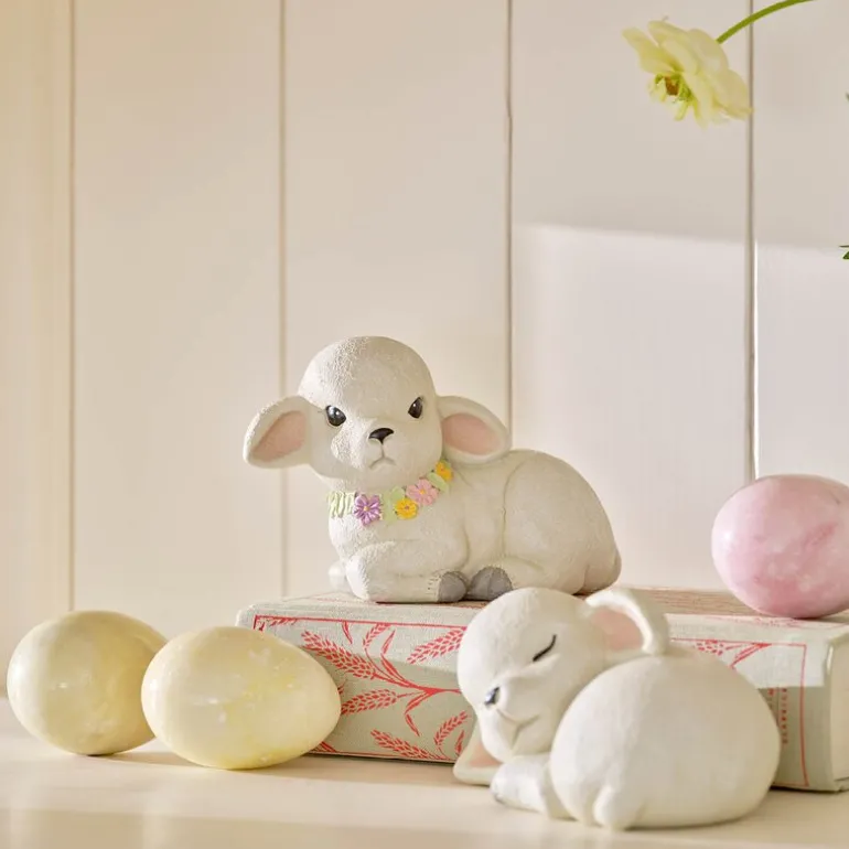 Stort lam Lulle figur 11,5 cm