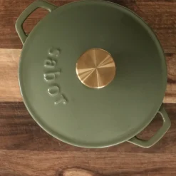 Støpejernsgryte 2L forever olive