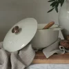 Støpejernsgryte 6,7L warm grey