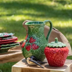 Strawberries terrin 0,45L rød