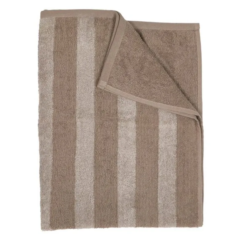 Stripe badehåndkle 70x140 cm lin