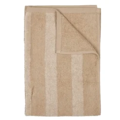 Stripe badehåndkle 70x140 cm sand