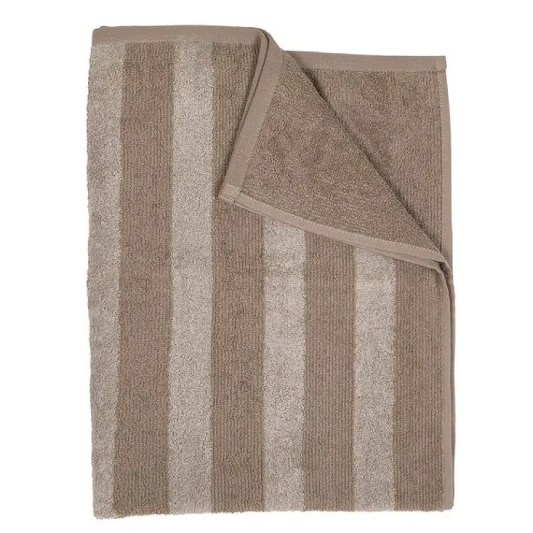 Stripe håndkle 50x70 cm lin