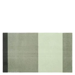 Stripes horisontal gulvmatte 120x67 cm green