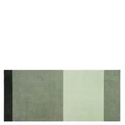 Stripes horisontal gulvmatte 200x90 cm green