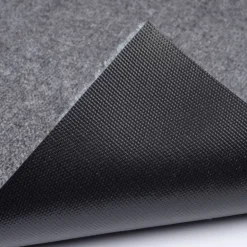 Stripes horisontal gulvmatte 130x90 cm dijon/grey