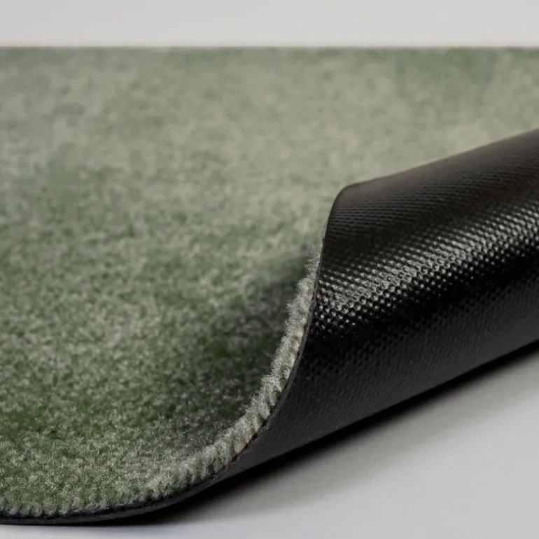 Stripes horisontal gulvmatte 130x90 cm green