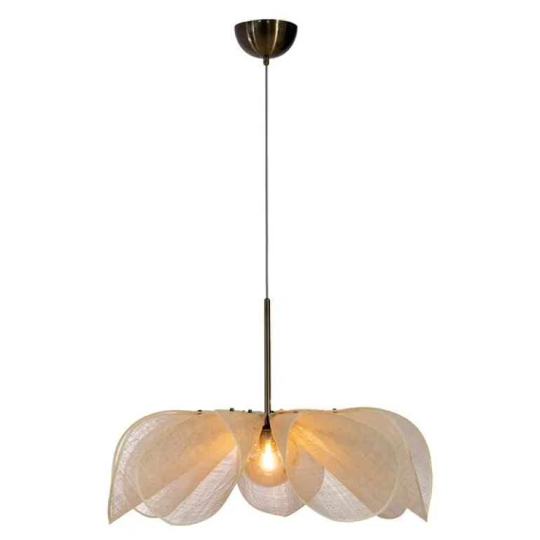 Styrka taklampe 75 cm beige