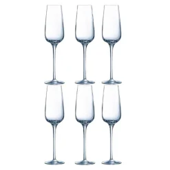 Sublym champagneglass 6 stk 21 cl klar