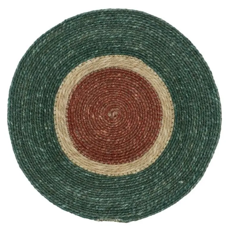 Sun spisebrikke 35 cm pine green