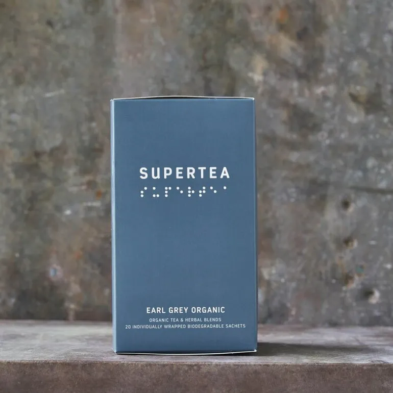 Supertea økologisk svart te 30g 20 stk earlgrey