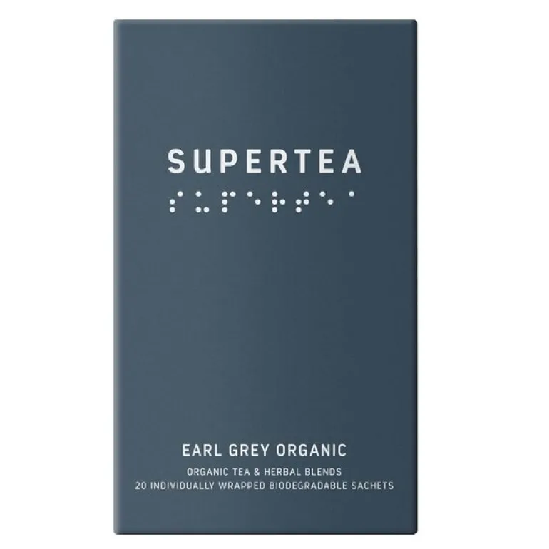 Supertea økologisk svart te 30g 20 stk earlgrey