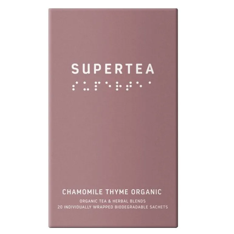 Supertea økologisk urtete 30g 20 stk kamille timian