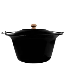Suppegryte 10L svart