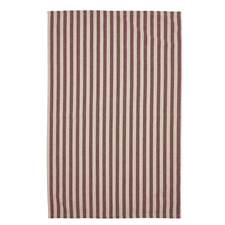 Svea kjøkkenhåndkle 50x70 cm vinrød