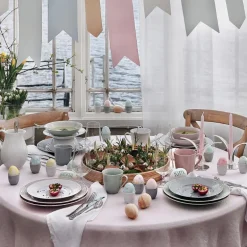 Swedish Grace eggeglass snø/hvit