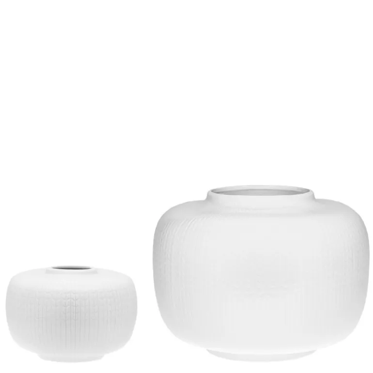 Swedish Grace vase 22x17 cm snø/hvit