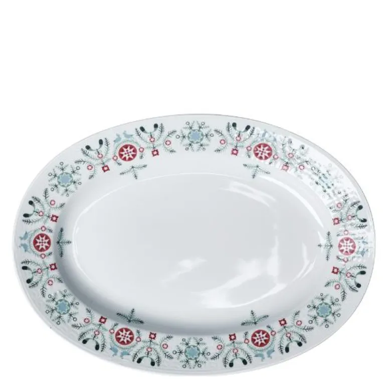Swedish Grace Winter ovalt fat 32 cm