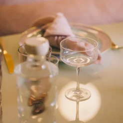 Swirl Coupe-cocktail glass 26 cl 2 stk Wave