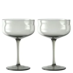 Swirl Coupe-cocktail glass 26 cl 2 stk Mist
