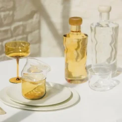 Swirl Coupe-cocktail glass 26 cl 2 stk Dune