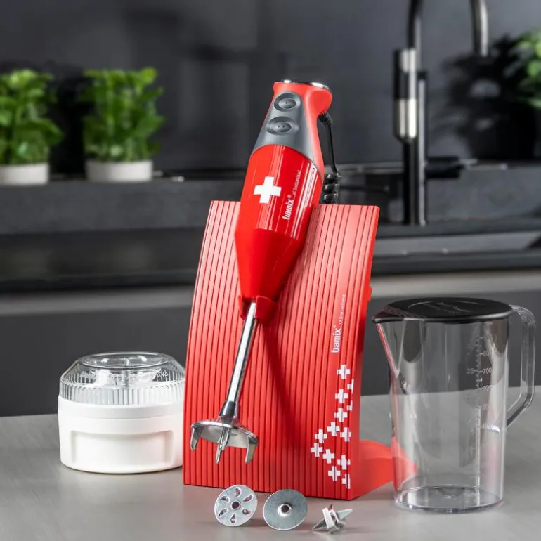 Swiss stavmikser 200W D rød
