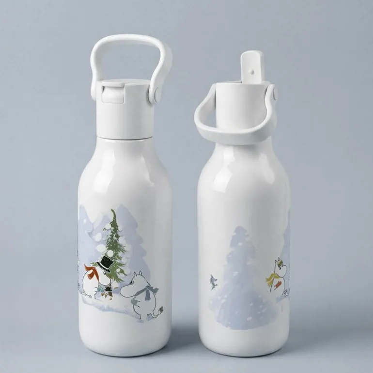 Tabi flip straw termoflaske 0,4L Moomin winter