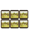 Tally ho glassunderlag 6 stk