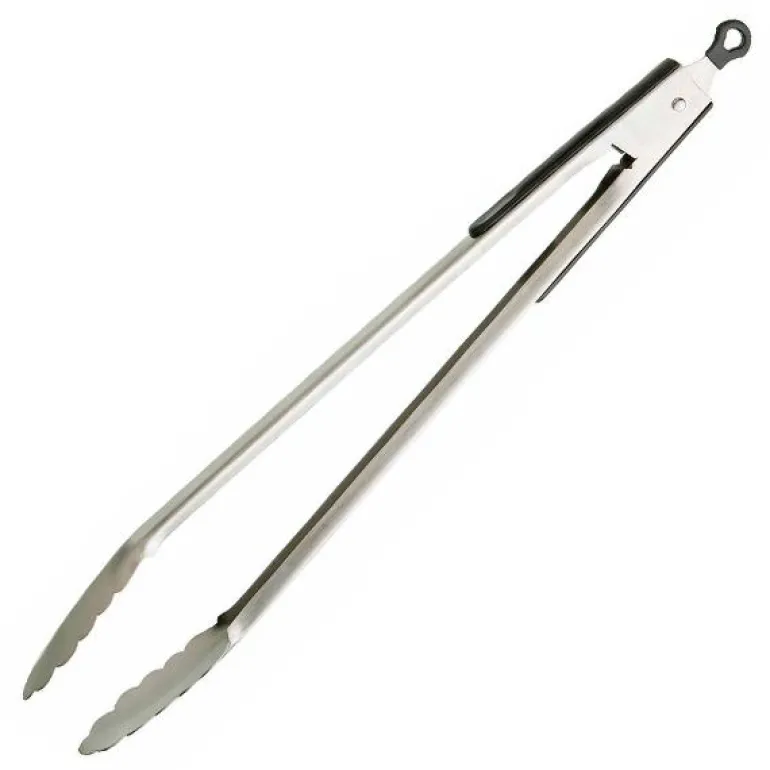 Tang låsbar 30 cm rustfri sølv