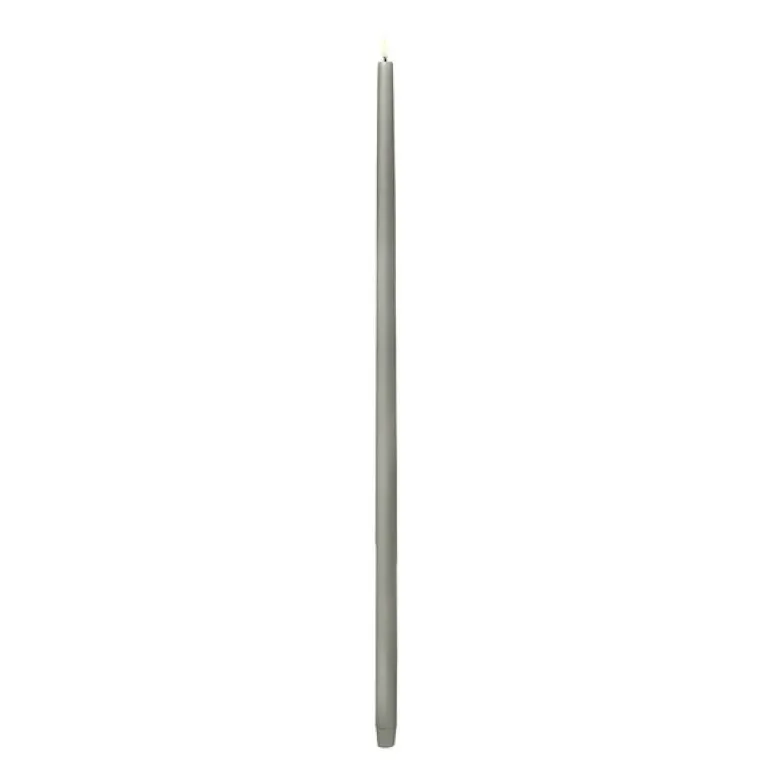 Taper Candles Led kronelys 2,3x75 cm 1 stk sandstone