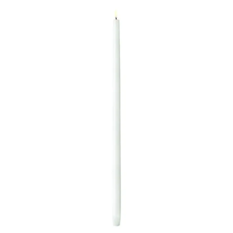 Taper Candles Led kronelys 2,3x55 cm 1 stk nordic white
